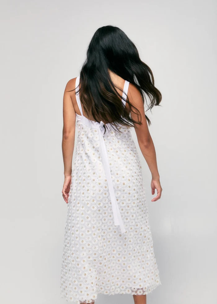 Textured Daisy Dress