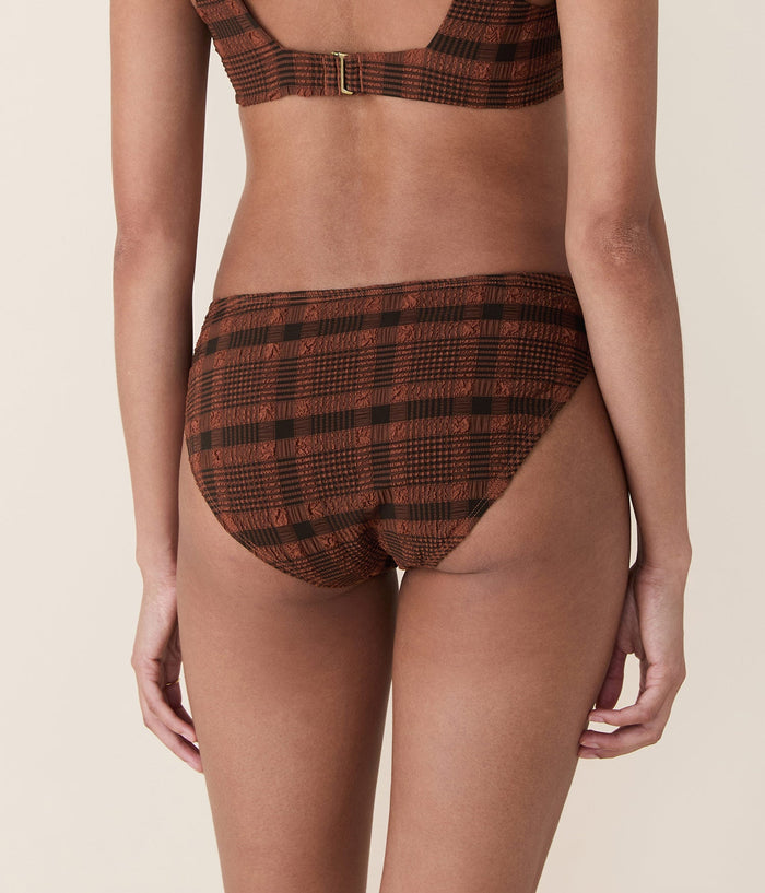 Andie Swim - The Classic Bikini Bottom - Sierra Plaid -