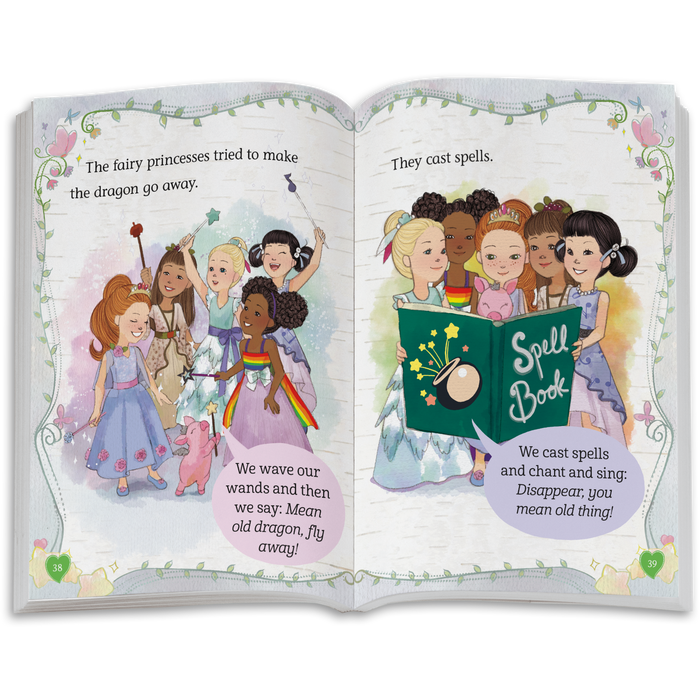 The Princesses and the Dragon Book (WellieWishers™)