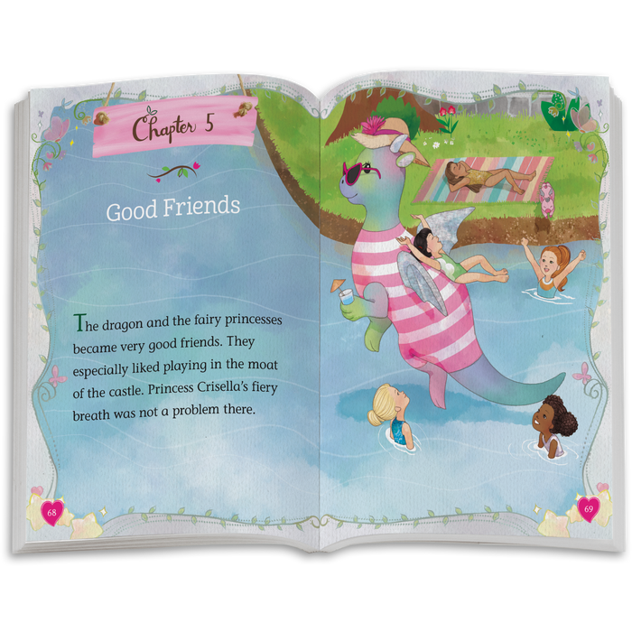 The Princesses and the Dragon Book (WellieWishers™)