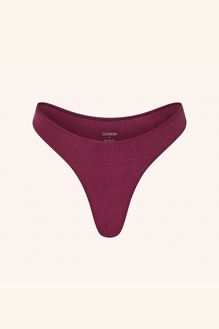 So Chic XS / Cassis Thong Cassis