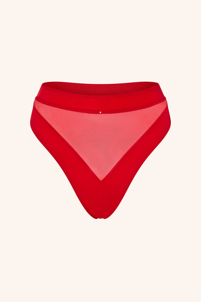 Dolce XS / Red Thong HW Red