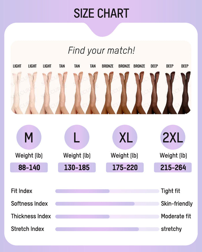 Translucent Fleece Lined Tights