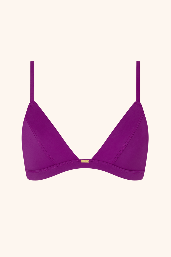 So Chic XS / Plum Triangle Plum