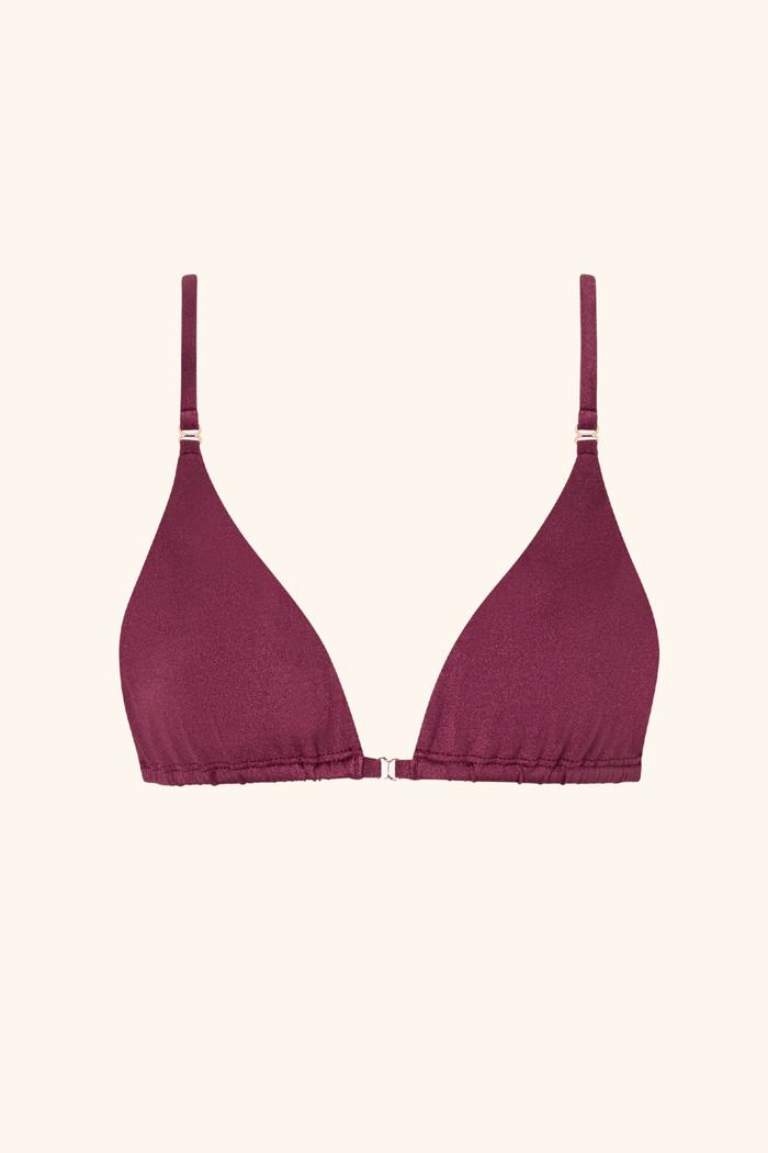 So Chic XS / Cassis Triangle Top Cassis