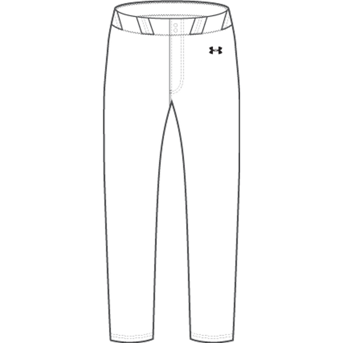 UA Youth Icon 2.0 Relaxed Baseball Pant Braid Piping