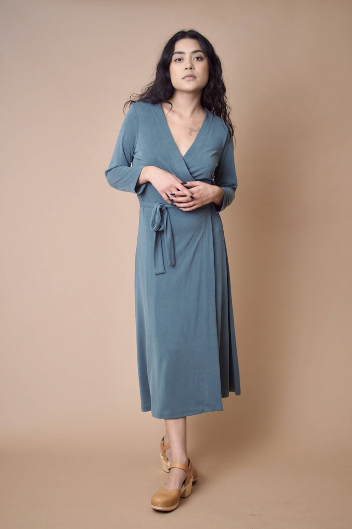 Plus Size Wrap Dress | Plus Size Sustainable Fashion