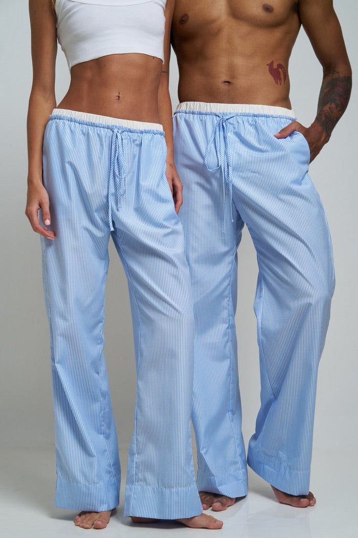 Le Boyfriend Pants Blue
