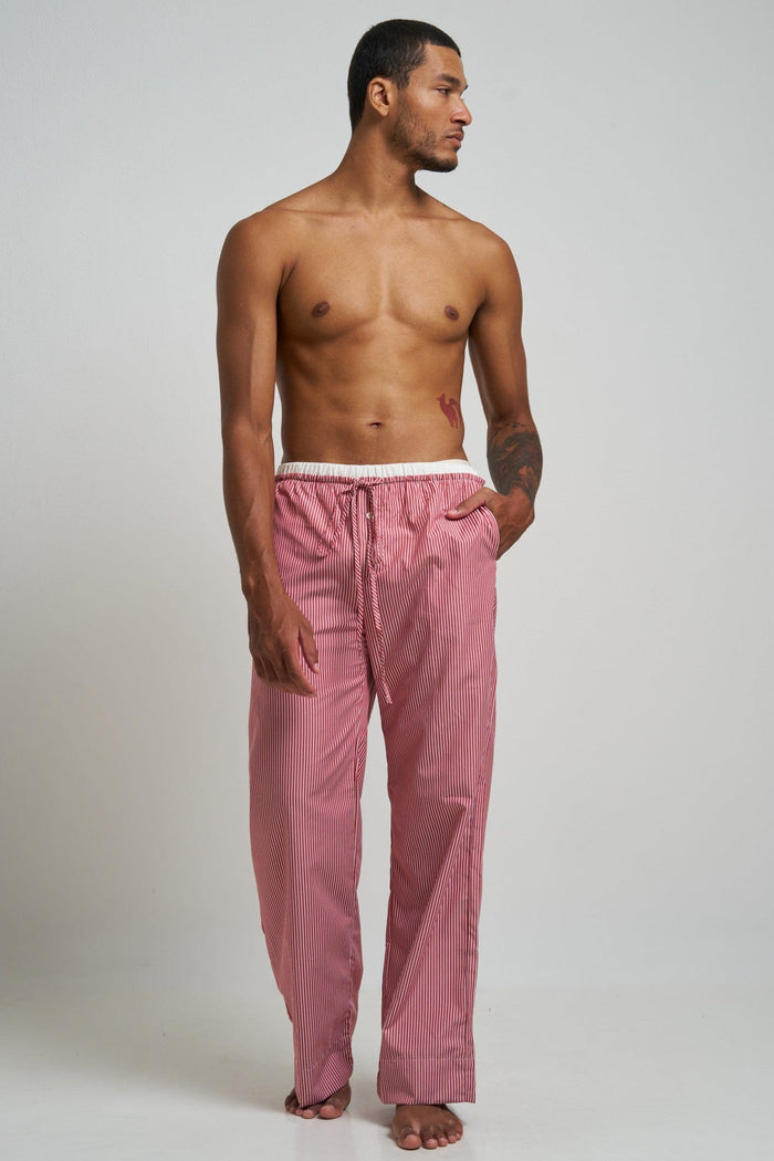 Le Boyfriend Pants Red