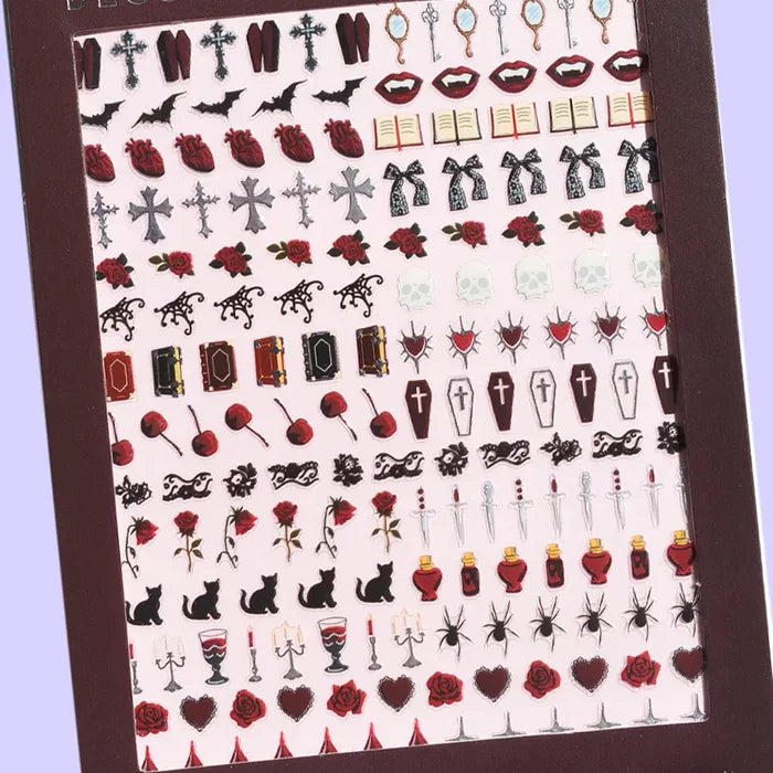 Vamp Nail Art Stickers