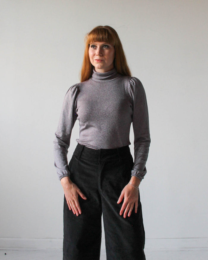 Veruschka Turtleneck in Fog