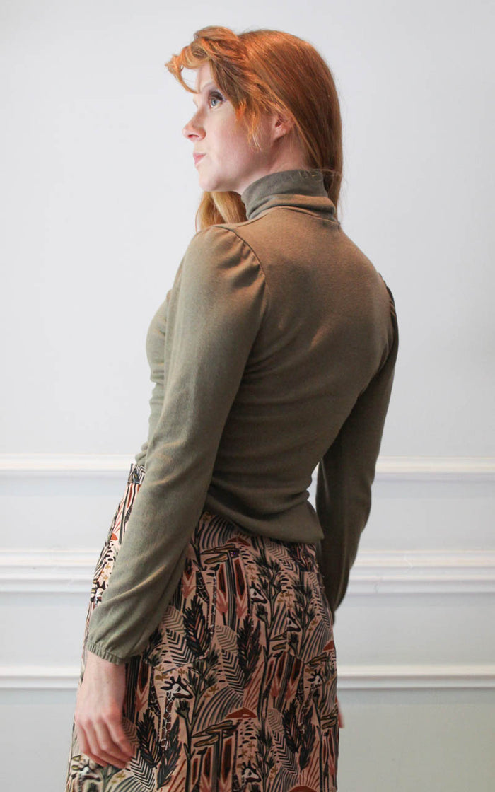 Veruschka Turtleneck in Sage