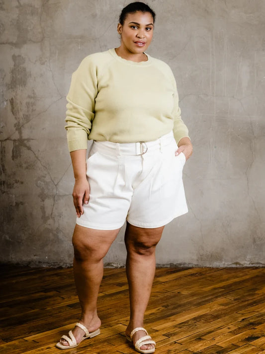 Wanda Denim Short in Natural