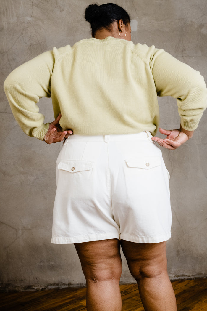 Wanda Denim Short in Natural