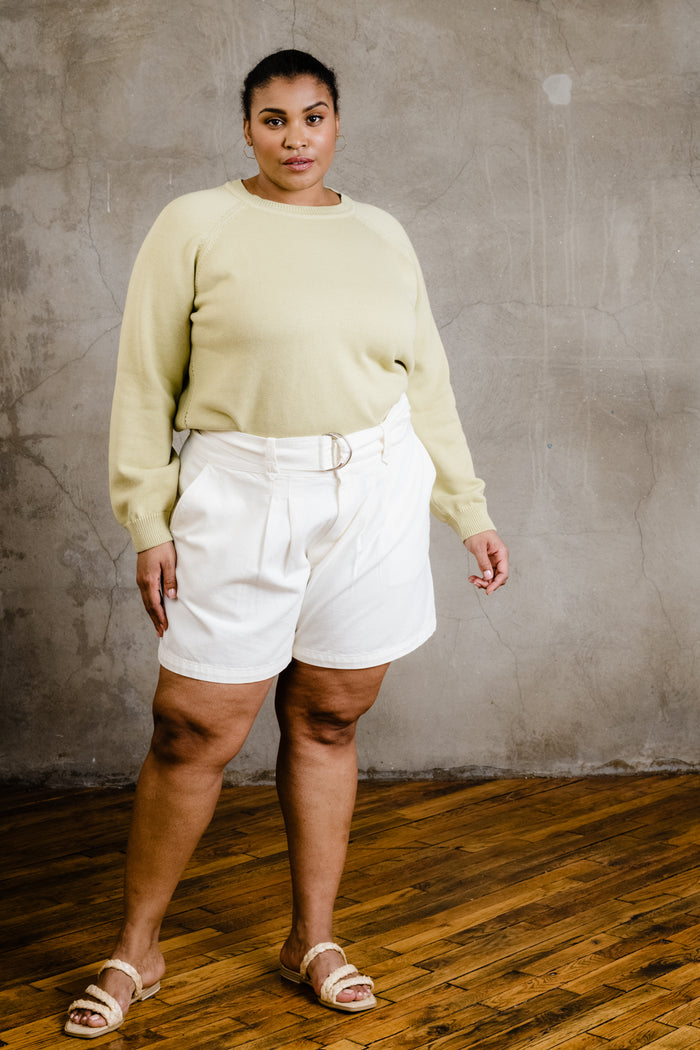 Wanda Denim Short in Natural