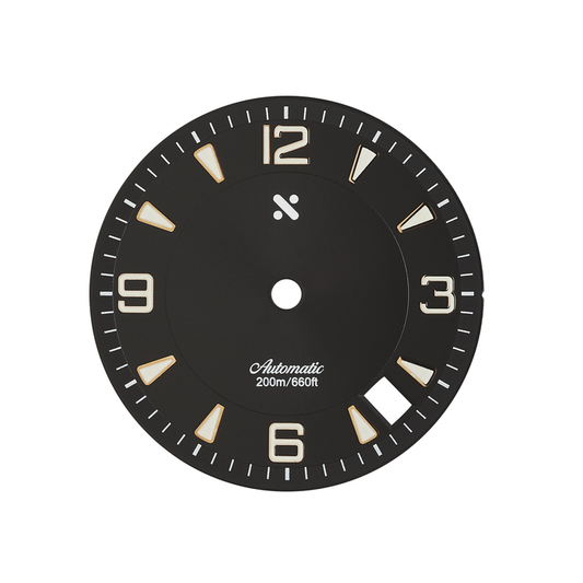 Watch Dial: Fathoms Black/Rose Gold