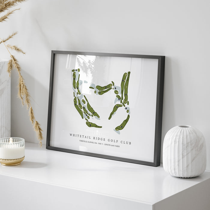 Whitetail Ridge Golf Club | Golf Course Map | On Table