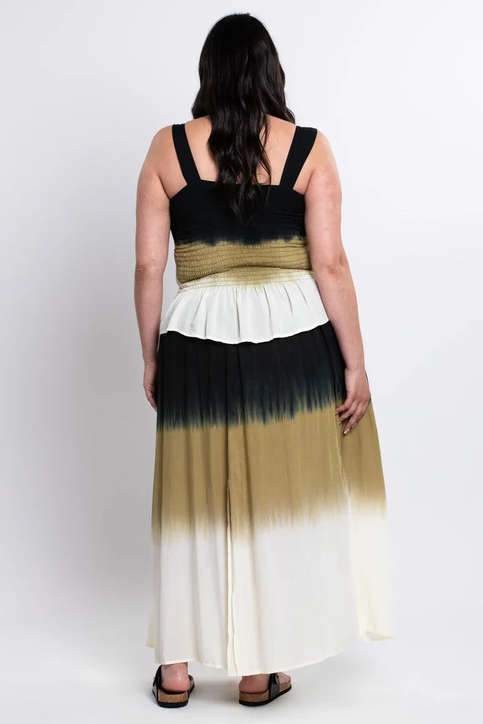 Winsome Dip Dye Tank Top in Green
