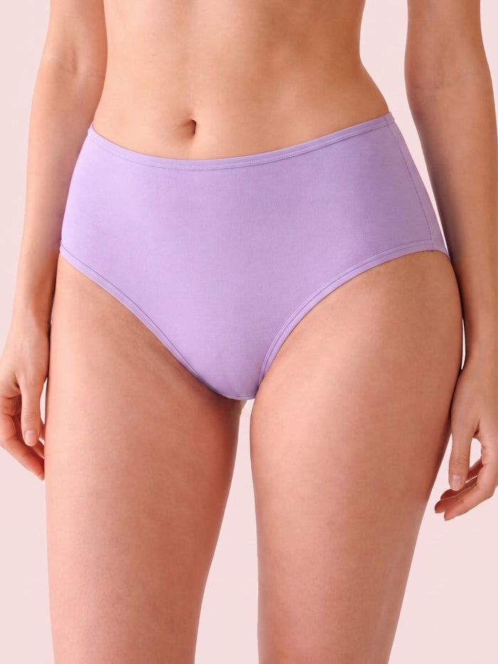 Women High Rise Cotton Hipster Panty -Pack Of 3