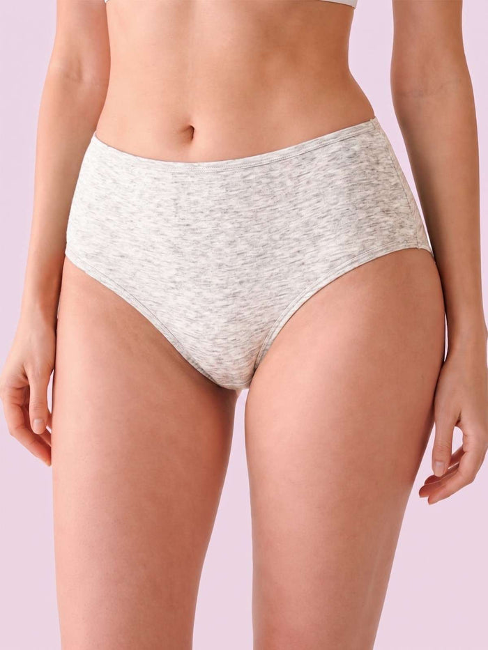 Women High Rise Cotton Hipster Panty -Pack Of 3