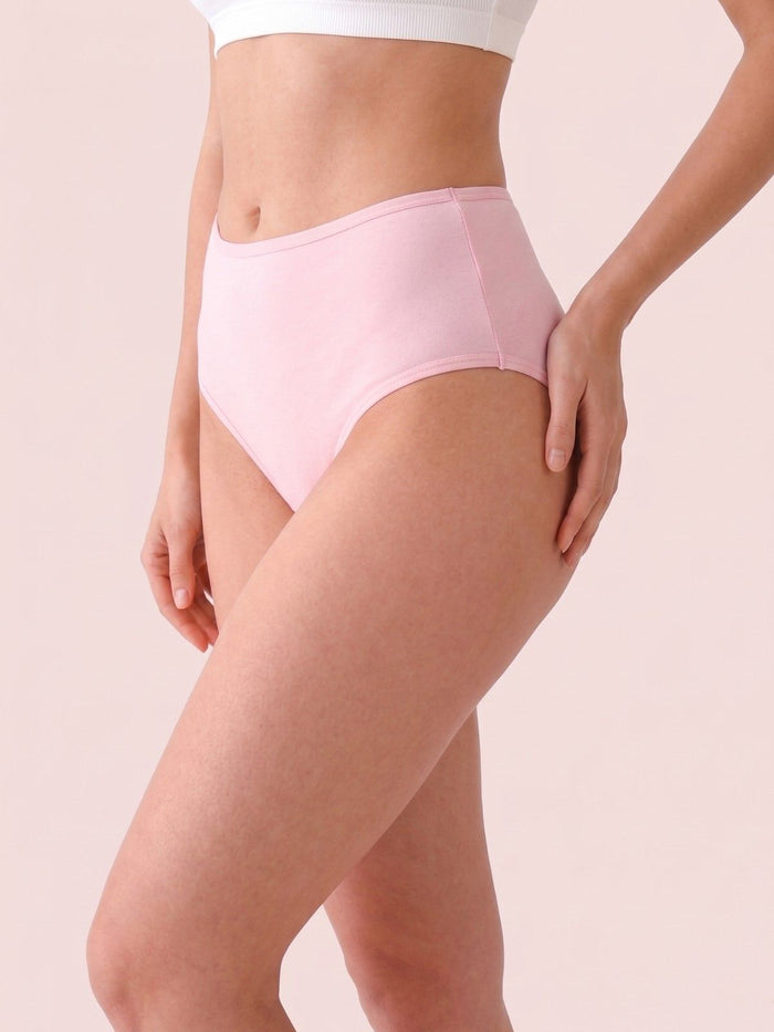 Women High Rise Cotton Hipster Panty -Pack Of 3