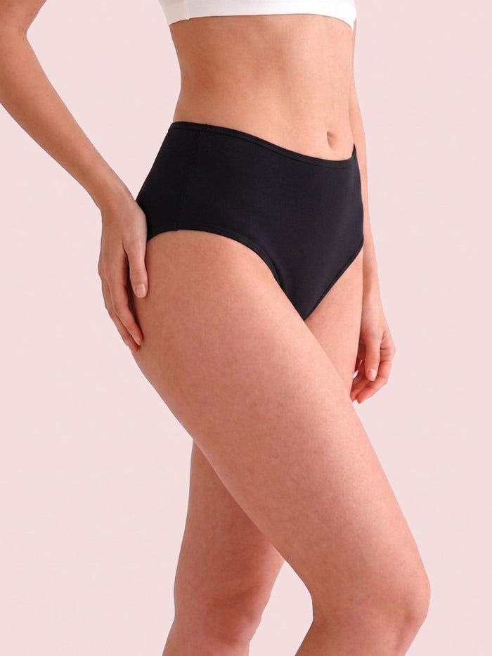 Women High Rise Cotton Hipster Panty -Pack Of 3
