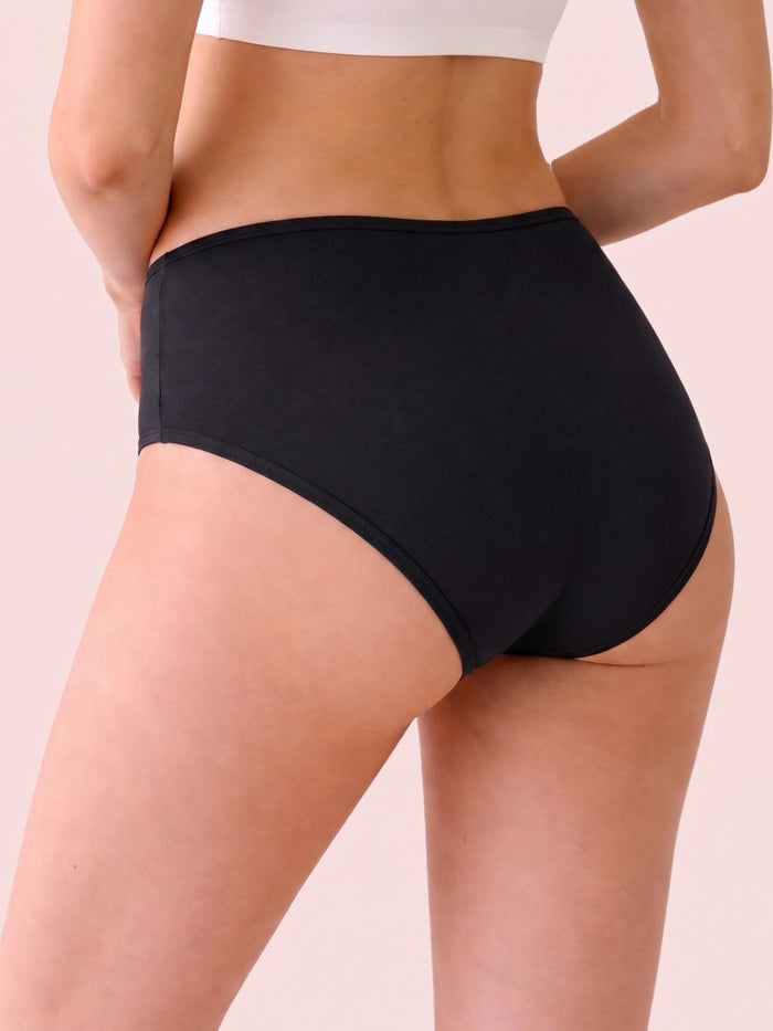 Women High Rise Cotton Hipster Panty -Pack Of 3