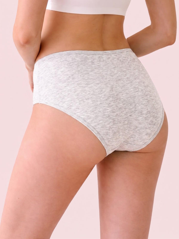 Women High Rise Cotton Hipster Panty -Pack Of 3