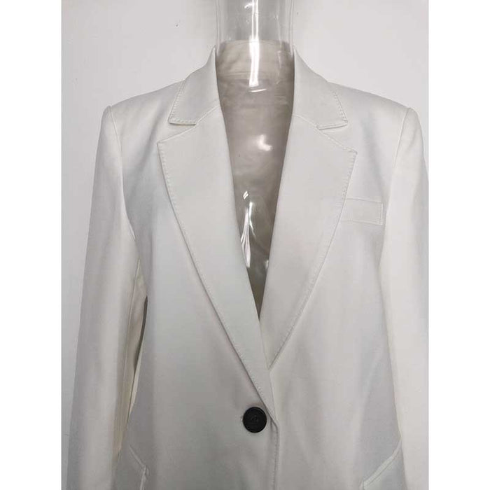 Women's Wide-Leg Pants suit 3 Pieces White Pantsuit For Wedding