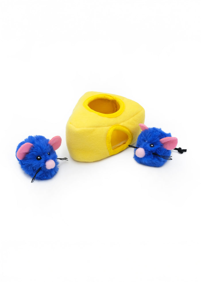 Zippy Paws - ZippyClaws Burrow - Mice On Cheese -