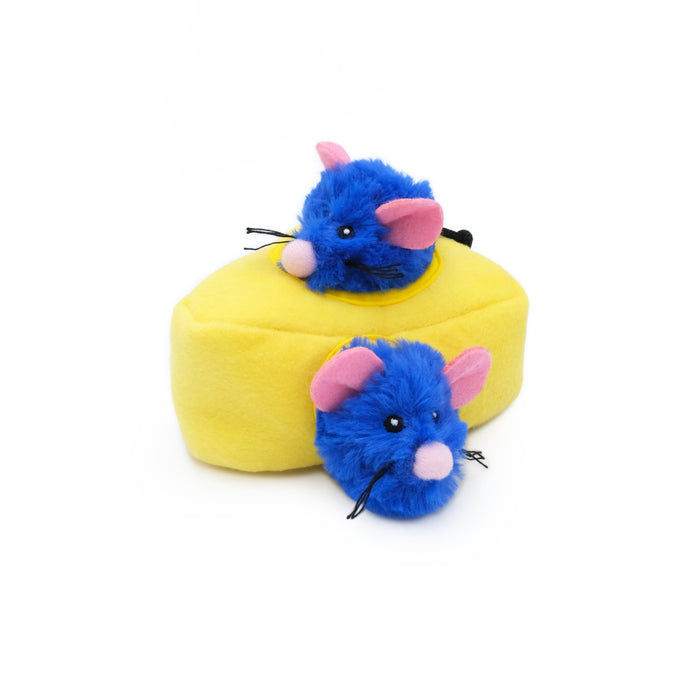 Zippy Paws - ZippyClaws Burrow - Mice On Cheese -